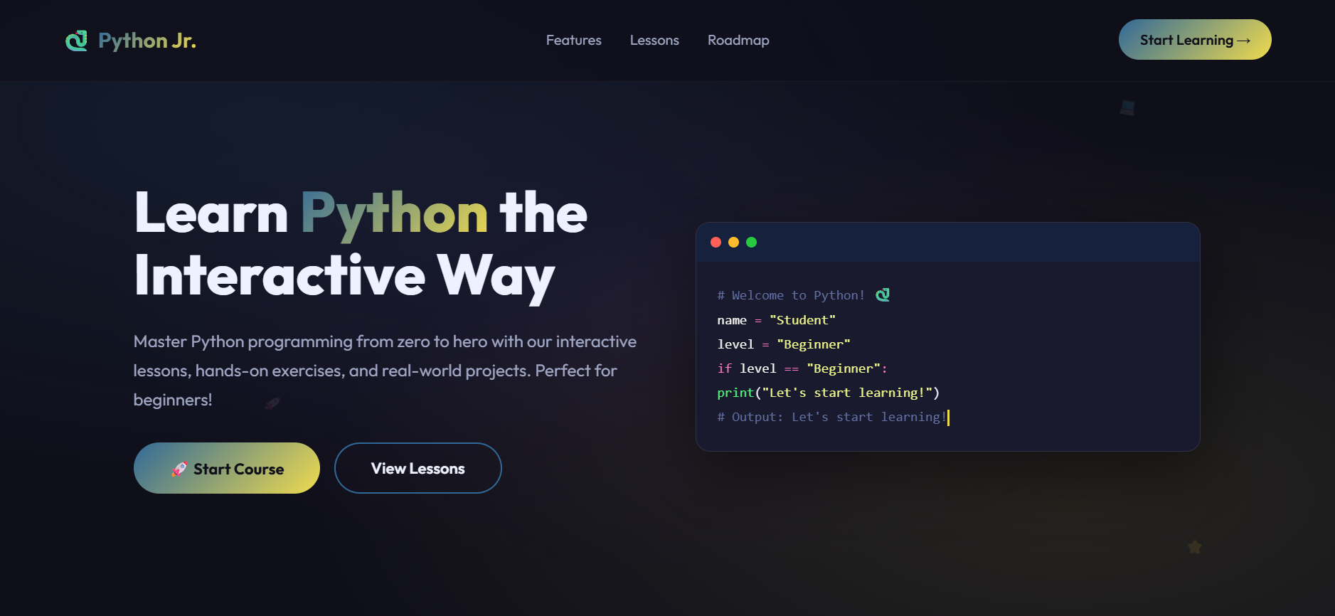 Sitio Web para Aprender a Programar